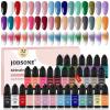 imageJODSONE 20 Colors Airbrush Gel Nail Polish Set for Nail Gradients No Dilution Gel Nail Polish DIY Various Patterns Nail Art Girls Holiday Gifts32ColorAirbrush1