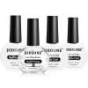 imageJODSONE 3Pcs 10ml Top and Base Coat Nail Glue Gel Set No Wipe for Long Lasting Manicures Nail Glue Gel for Securely Attaching False Nails and Decorations Requires U V Lamp Curing10MLBTPBG