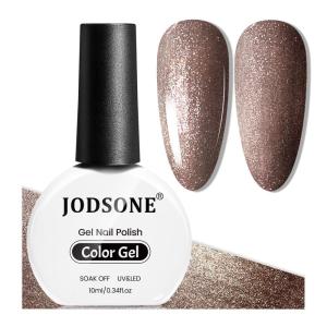 imageJODSONE 10ml Gel Nail Polish Bright Green Polish Green Color High Gloss Soak Off U V Gel Nail Manicure Salon DIY at HomeB71