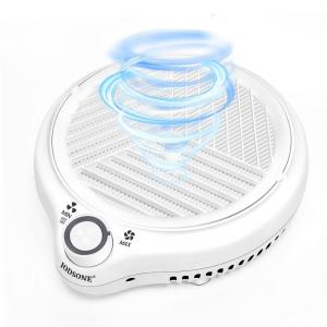 imageJODSONE 120W Nail Dust Collector Powerful Vacuum Fan Dust Collector Nail with Reusable Filter Manicure Pedicure Tool for Acrylic Nail Polishing Salon and Home UseWhite