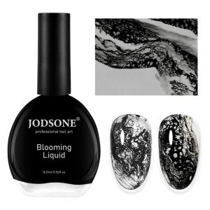 imageJODSONE 15ml White Gel Nail Polish Soak Off Led Gel Polish Nail Art Manicure Salon Diy Home For GirlBlack