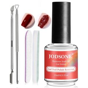 imageJODSONE Gel Nail Remover Quick Gel Nail Polish Remover 35 Minutes Gel Remover for Nails15MLTools