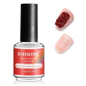imageJODSONE Gel Nail Remover Quick Gel Nail Polish Remover 35 Minutes Gel Remover for Nails1pcs15ML
