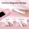 imageJODSONE Handheld Small U V Nail Lamp with Magnet and LCD Display Rechargeable Portable Mini Nail Lamp for Home DIY Manicure PinkPink