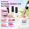 imageJODSONE Builder Gel for Nails10ml 4Pcs Builder Gel Set Jelly Pink Nude Whitefor Nail Extension Strengthening amp Thickening SolutionLong Lasting U V Light CureGJ16GJ19