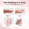 imageJODSONE Builder Gel for Nails10ml 4Pcs Builder Gel Set Jelly Pink Nude Whitefor Nail Extension Strengthening amp Thickening SolutionLong Lasting U V Light CureGJ05GJ08