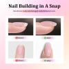 imageJODSONE Builder Gel for Nails10ml 4Pcs Builder Gel Set Jelly Pink Nude Whitefor Nail Extension Strengthening amp Thickening SolutionLong Lasting U V Light CureGJ01GJ04