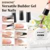 imageJODSONE Builder Gel for Nails10ml 4Pcs Builder Gel Set Jelly Pink Nude Whitefor Nail Extension Strengthening amp Thickening SolutionLong Lasting U V Light CureGJ09GJ12