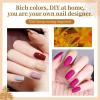 imageJODSONE Patting Gel Nail Polish Kit 9 Colors U VLED Gradient Painting Sponge Gel Kit with 50 PCS Nail Sponges and Grabbing Pen for Home amp Salon Use60SET 01