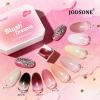 imageJODSONE Sponge Pat Paint Nail Gel 9 Colors French Gradient Gel Nail Blush Blooming At Home DIY Nail Art Designs9ColorPPG2
