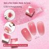 imageJODSONE Sponge Pat Paint Nail Gel 9 Colors French Gradient Gel Nail Blush Blooming At Home DIY Nail Art Designs9ColorPPG2