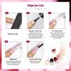 imageJODSONE Sponge Pat Paint Nail Gel 9 Colors French Gradient Gel Nail Blush Blooming At Home DIY Nail Art Designs9ColorPPG2