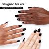 imageJODSONE 18ml Gel Nail Polish Black Gel Polish Soak Off U V Lamp Gel Polish Nail Art Manicure Salon DIY at Home Gift for Women
