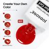 imageJODSONE Gel Nail Polish 18ml Light Red Gel Polish LongLasting Art Design Manicure Salon DIY At Home Soak Off U V LED Nail Art Gifts for Women