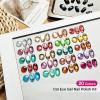 imageJODSONE 20 Colors Cat Eye Gel Nail Polish Kit with Base Coat Top Coat 3IN1 Magnet UV Soak Off Gel Polish for at Home DIY Nail Art20KITCE