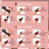 imageJODSONE 32 Colors Nail Art Gel Paint Kit Solid Gel Nail Polish Painting Paint Nail for Nails Art Set Professional Salon DIY Gift20ColorSet1