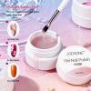 imageJODSONE 32 Colors Nail Art Gel Paint Kit Solid Gel Nail Polish Painting Paint Nail for Nails Art Set Professional Salon DIY Gift32ColorKit1