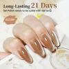 imageJODSONE 55 Colors Gel Nail Polish Set with 5 Bottles of Base and Glossy Matte Top Coat for at Home Salon DIY Nail Art10ColorCE01