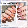 imageJODSONE 55 Colors Gel Nail Polish Set with 5 Bottles of Base and Glossy Matte Top Coat for at Home Salon DIY Nail Art10ColorCEB