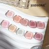 imageJODSONE 55 Colors Gel Nail Polish Set with 5 Bottles of Base and Glossy Matte Top Coat for at Home Salon DIY Nail Art10ColorJelly01