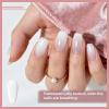 imageJODSONE 55 Colors Gel Nail Polish Set with 5 Bottles of Base and Glossy Matte Top Coat for at Home Salon DIY Nail Art10ColorJelly01