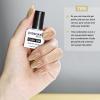 imageJODSONE 55 Colors Gel Nail Polish Set with 5 Bottles of Base and Glossy Matte Top Coat for at Home Salon DIY Nail Art10SETJellyCyan