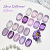 imageJODSONE 55 Colors Gel Nail Polish Set with 5 Bottles of Base and Glossy Matte Top Coat for at Home Salon DIY Nail Art10SETJellyPurple