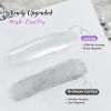imageJODSONE 55 Colors Gel Nail Polish Set with 5 Bottles of Base and Glossy Matte Top Coat for at Home Salon DIY Nail Art10SETJellyPurple