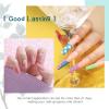 imageJODSONE 55 Colors Gel Nail Polish Set with 5 Bottles of Base and Glossy Matte Top Coat for at Home Salon DIY Nail Art20KITSUN1G01B
