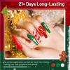 imageJODSONE 55 Colors Gel Nail Polish Set with 5 Bottles of Base and Glossy Matte Top Coat for at Home Salon DIY Nail Art23SET01B