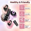 imageJODSONE 55 Colors Gel Nail Polish Set with 5 Bottles of Base and Glossy Matte Top Coat for at Home Salon DIY Nail Art95KIT01