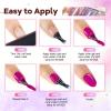 imageJODSONE 55 Colors Gel Nail Polish Set with 5 Bottles of Base and Glossy Matte Top Coat for at Home Salon DIY Nail Art95KIT05