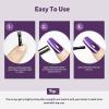 imageJODSONE Cat Eye Magnet Set for Nails Heart CatEye Magnets Tool3 in 1 Cylinder Cat Eye Magnet with Ball Magnets Magnetic Nail Art Pen French amp Black Hole Nail Magnet Guides for CatEye Nail Effect2562FDark Purple