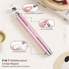 imageJODSONE Cat Eye Magnet Set for Nails Heart CatEye Magnets Tool3 in 1 Cylinder Cat Eye Magnet with Ball Magnets Magnetic Nail Art Pen French amp Black Hole Nail Magnet Guides for CatEye Nail EffectA0  Pink Cat Eye Magnet Set