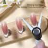 imageJODSONE Cat Eye Magnet Set for Nails Heart CatEye Magnets Tool3 in 1 Cylinder Cat Eye Magnet with Ball Magnets Magnetic Nail Art Pen French amp Black Hole Nail Magnet Guides for CatEye Nail EffectFrench Cat Eye Magnet
