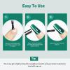 imageJODSONE Cat Eye Magnet Set for Nails Heart CatEye Magnets Tool3 in 1 Cylinder Cat Eye Magnet with Ball Magnets Magnetic Nail Art Pen French amp Black Hole Nail Magnet Guides for CatEye Nail Effect2559FDark Green