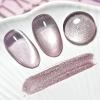 imageJODSONE Cat Eye Magnet Set for Nails Heart CatEye Magnets Tool3 in 1 Cylinder Cat Eye Magnet with Ball Magnets Magnetic Nail Art Pen French amp Black Hole Nail Magnet Guides for CatEye Nail Effect2723FGlitter Pink Purple