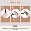 imageJODSONE Cat Eye Magnet Set for Nails Heart CatEye Magnets Tool3 in 1 Cylinder Cat Eye Magnet with Ball Magnets Magnetic Nail Art Pen French amp Black Hole Nail Magnet Guides for CatEye Nail Effect2720FBrown