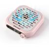 imageJODSONE 6000RPM Mini Nail Dust Collector Low Noise Powerful Suction Portable Nail Salon with 30 Filters PinkMinipink