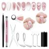 A0 - Pink Cat Eye Magnet Set