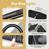 imageJODSONE Nail File and Buffer Set 5PCS Double Side Trimed Nail Files and Buffers Emery Boards for Nails 80240 Nail Shine Polishing Stick Reusable Washable Nails Tools Suit for Home Salon