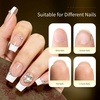 image:imageJODSONE Almond Nail Tips 224Pcs Soft Nail Gel Tips PreShaped Acrylic Fake Nails Full Cover Clear Gelly Press on Flase Nail Tips for Extension Nail Manicure Home DIY 14 SizesSquare Nail Tips