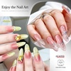 image:imageJODSONE Cat Eye Gel Nail Polish with Magnet 165ml Teal Gold Glitter Magnetic Gel for U VLED Curing DIY Nail Art Salon Gift  CAT1410ML4ColorsCAT1114