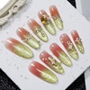 image:imageJODSONE Cat Eye Gel Nail Polish with Magnet 165ml Teal Gold Glitter Magnetic Gel for U VLED Curing DIY Nail Art Salon Gift  CAT14165MLCAT14