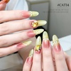 image:imageJODSONE Cat Eye Gel Nail Polish with Magnet 165ml Teal Gold Glitter Magnetic Gel for U VLED Curing DIY Nail Art Salon Gift  CAT14165MLCAT14