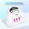 image:imageJODSONE Fast Curing U V LED Nail Dryer with 4 Timers Auto Sensor Nail Lamp GreenLight White