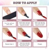 image:imageJODSONE Jelly Gel Nail Polish Set 32 Colors Sheer Pink Gel Polish Set with Base amp Top Matte Glitter Coat for Nail Art DIY Salon at HomeB02