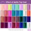 image:imageJODSONE Jelly Gel Nail Polish Set 32 Colors Sheer Pink Gel Polish Set with Base amp Top Matte Glitter Coat for Nail Art DIY Salon at HomeB04