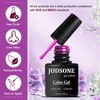 image:imageJODSONE Jelly Gel Nail Polish Set 32 Colors Sheer Pink Gel Polish Set with Base amp Top Matte Glitter Coat for Nail Art DIY Salon at HomeB04