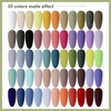 image:imageJODSONE Jelly Gel Nail Polish Set 32 Colors Sheer Pink Gel Polish Set with Base amp Top Matte Glitter Coat for Nail Art DIY Salon at HomeB16